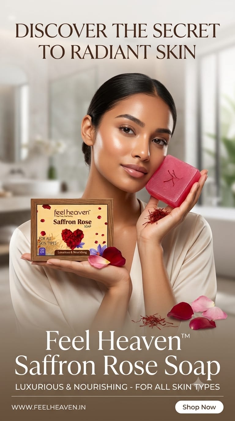 SAFFRON ROSE SOAP